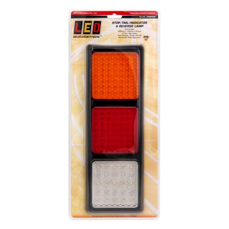 100BARWM LED Autolamps Stop-Tail-Indicator & Reverse Lamp 12-24 Volt - Each -