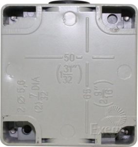 Emergency Stop Switch On – Off /Off – On. Metal Enclosure ...