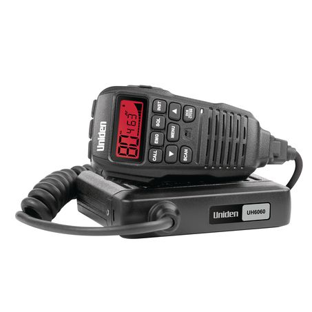 UH6060 - UNIDEN UHF CB 5 WATT REMOTE SPEAKER MIC RADIO