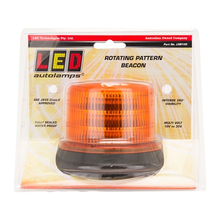LRB145 - LEDAUT LED AUTOLAMPS LED BEACON AMBER